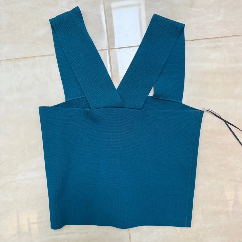 A.L.C. Lia Cropped Tank Top - Picture 2 of 4